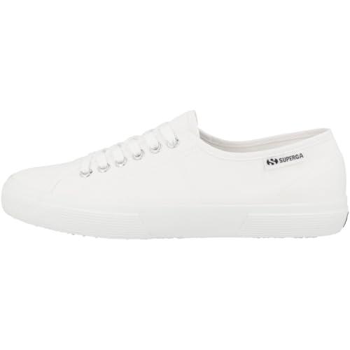 SUPERGA - Sneakers, Uomo Donna, Bianco, Cotone, Tennis, 3750 Leggera, Taglia: 36