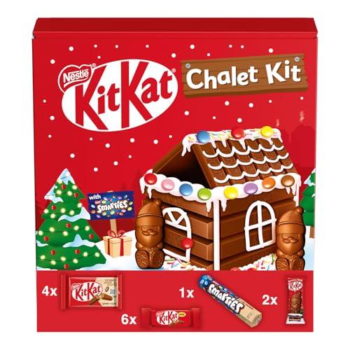 KITKAT Cabin Kit Casetta Natale con Wafer ricoperto di Cioccolato al Latte 461g