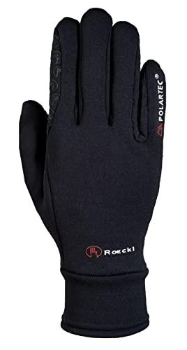 Roeckl Sports Warwick, guanti da equitazione, per il tempo libero, colore nero, 6