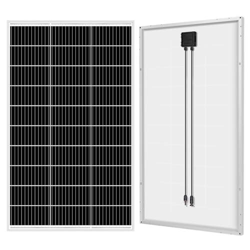 DOKIO Pannello Solare 150W 12V Monocristallino Fotovoltaico Impianto Camper Casa Baita