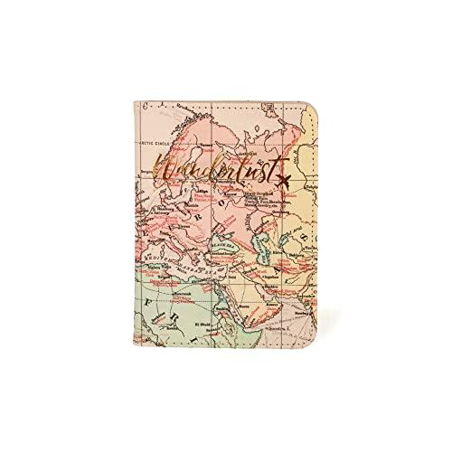 Legami - Porta passaporto, Custodia per Passaporto, 1 Tasca per Passaporto, 4 Tasche per carte, Protezione RFID, 10,5x14 cm, Tema Travel