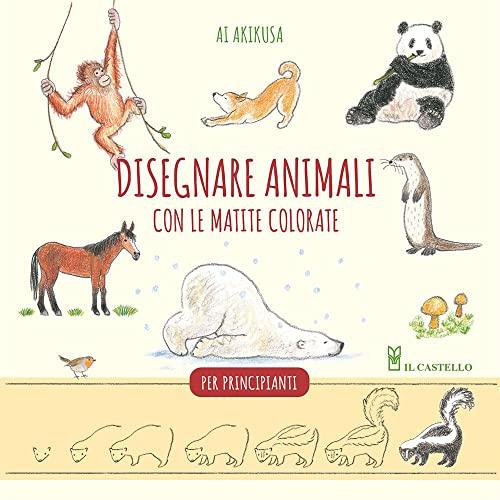 Disegnare animali con le matite colorate. Per principianti