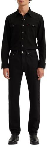 Levi's 505 Regular Fit, Jeans Uomo, Nero, 34W / 30L