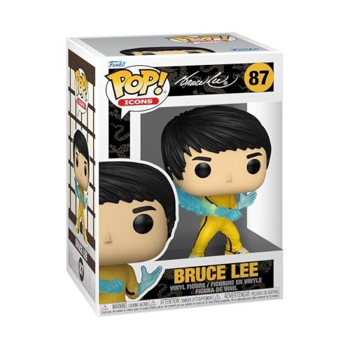 Funko Pop! Icons: Bruce Lee - Figura in Vinile da Collezione - Idea Regalo - Merchandising Ufficiale - Giocattoli per Bambini e Adulti - Movies Fans - Figura da Collezione e da Esposizione