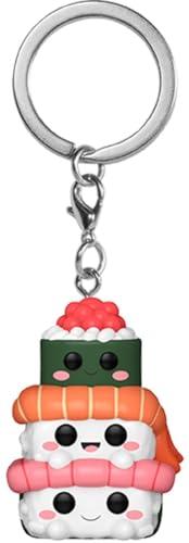 Funko POP! Keychain: Funko Foods - Sushi Trio - Figura in vinile da collezione - Idea regalo - Prodotto ufficiale - Giocattoli per bambini e adulti - Modello di figura per collezionisti