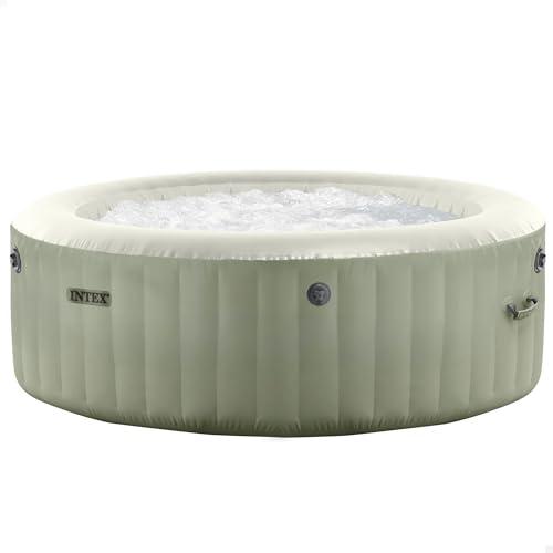 Intex 6-Person Olive Green Round Bubble Spa Set 28428NP (Inflated 216cm x 71cm)