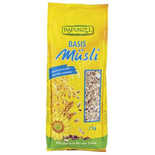 Rapunzel, Muesli al naturale bio, senza zuccheri, 750g