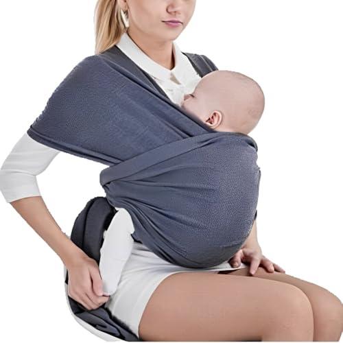 VOARGE - Fascia elastica per neonati e bambini, per neonati e neonati, per neonati (grigio scuro) - Amazon Vine