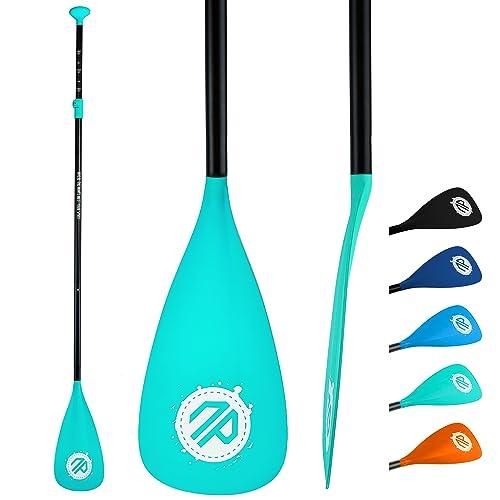 niphean SUP Paddle, Pagaie Paddle Galleggianti Staccabili in 3 e 4 Pezzi, Pagaia SUP Regolabile, Remi Durevoli