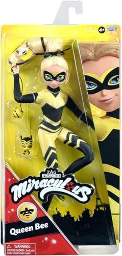 Bandai Miraculous Ladybug, Bambola, Queen Bee, Bambola articolata da 26 cm, P50003