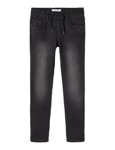 Name It Nkmryan Jogger Swe Jeans 5110-Th Noos, Pantaloni da Tuta Bambini e ragazzi, Nero (Black Denim), 134