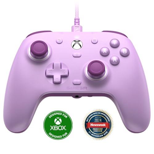 GameSir G7 SE Wired Controller per Xbox Series X|S, Xbox One e Windows 10/11, Gamepad da Gioco Plug e Play con Joystick a Effetto Hall, Jack Audio da 3,5 mm (Porpora)