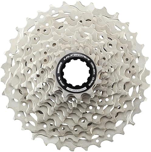 Shimano, Cassetta Ultegra CS-R8100, 11-30 12v. Unisex adulto, Silver, 12 velocità