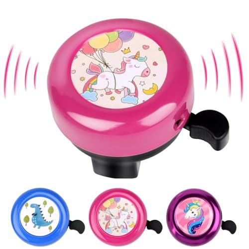 LWMTT Campanello Bicicletta per Bambina Campanello Bici in Metallo per Ragazze Ragazzi Mini Campanello per Bicicletta Scooter Triciciclo Come Regalo per Compleanni Natale Giornata dei Bambini