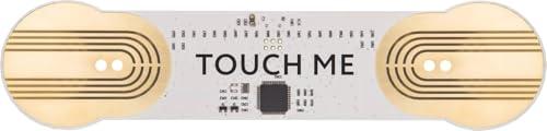 Playtronica TouchMe Midi Controller (controller MIDI sensibile al tocco, produzione musicale, compatibile con sintetizzatori e computer, formato palmare, interfaccia audio), nero
