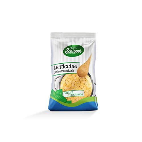 LENTICCHIE GIALLE DECORTICATE IN BUSTA – 400GR