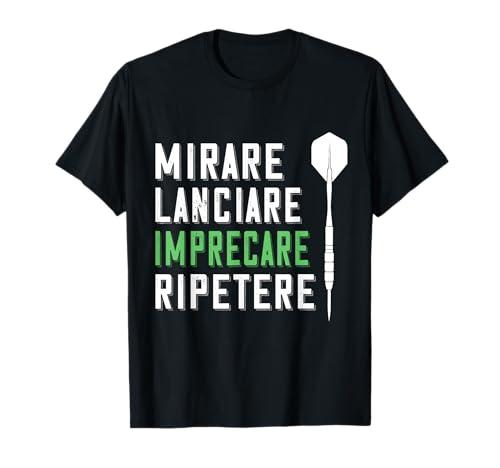 Freccette Dardo Darts Giocatore di Freccette Maglietta