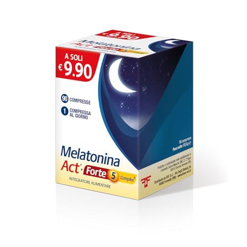 ACT Melatonina Forte 5 Complex, Blu, 90 Compresse
