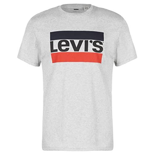 Levi's Sportswear Logo Graphic 84 Sportswear L, Maglietta Uomo, 84 Sportswear Logo Grey Midtone Grey Htr, L