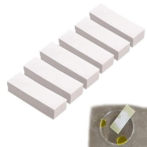 Tingwen 600 pezzi carta filtrante cromatografia, filtro esperimenti 28x75 mm, laboratorio, aula, scuola, pigmento, separazione