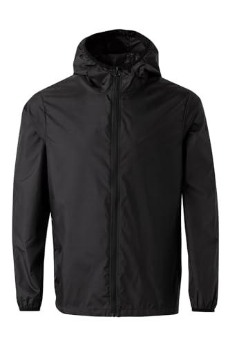 Mukua Stockton, Antivento, Nero, L Unisex-Adulto