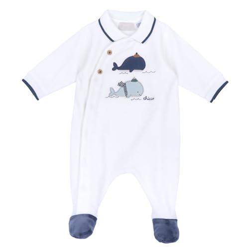 Chicco, Tutina Neonato in Calda e Morbida Ciniglia, con Comoda Apertura Frontale, Ideale per l'Inverno, Abbigliamento Bambino 0-24 Mesi, Designed in Italy