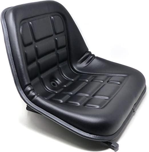 Sedile con guide di scorrimento nero in sky per trattore e macchine agricole 435x485x363 mm