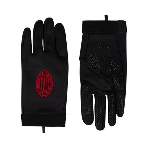 A.C. Milan - Guanti Field Player, Guanti da Calcio, Prodotto Ufficiale, Adulto, Unisex, Taglia L