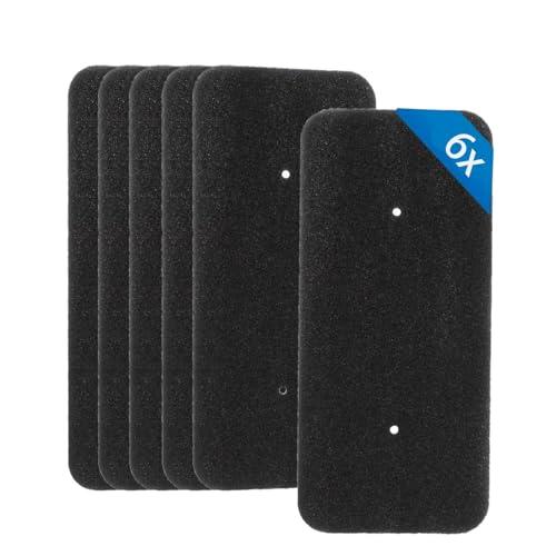 6 Pezzi Filtro Asciugatrice per Hoover Candy 40006731,Filtro per Scambiatore 275 x 125 x 10 mm.Filtro in Spugna per Asciugatrice a Condensazione e a Pompa di Calore