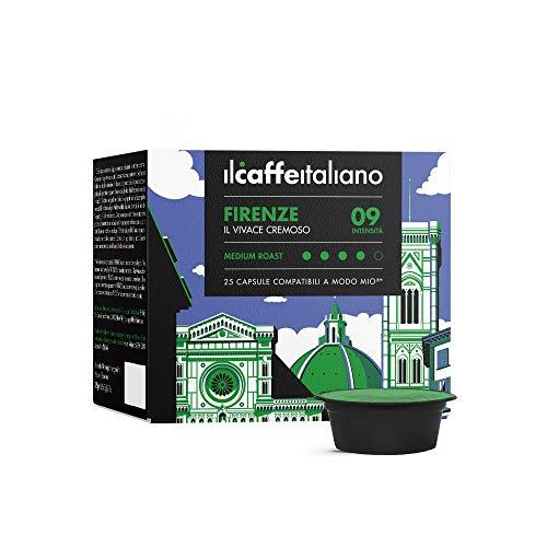 Il Caffè Italiano Capsule Lavazza A Modo Mio Compatibili Firenze - 120pz | Capsule Compatibili A Modo Mio, Aroma Intenso e Cremoso | Capsule Compatibili Lavazza A Modo Mio Made In Italy | Frhome