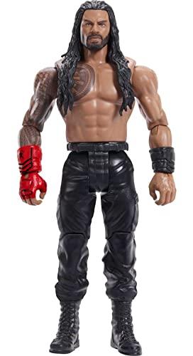 Mattel WWE Elite Collection Top Picks Action Figure Roman Reigns da 6 pollici con 10 punti di articolazione e aspetto realistico
