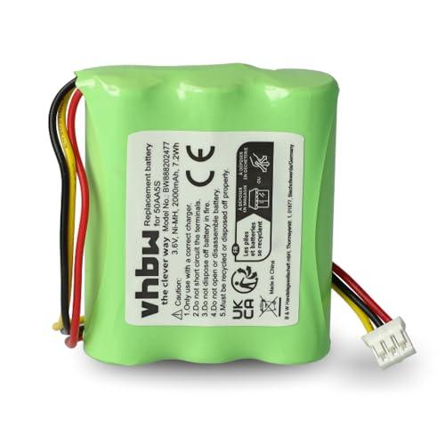 vhbw batteria compatibile con Toniebox Tonie Box radio raccontastorie per bambini (2000mAh, 3,6V, NiMH) - Sostituisce Toniebox 50AA5S