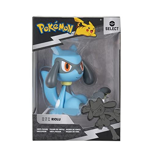 Pokémon PKW2524 - Statuetta in vinile Riolu, 10 cm, multicolore
