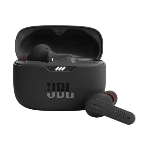 JBL Tune 235 NC Auricolari Bluetooth In-Ear True Wireless con Cancellazione del Rumore e fino a 48 ore di Autonomia, Resistenti ad Acqua e Polvere IP54, Design Chiuso Ergonomico a Stick, Nero