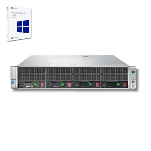HP ProLiant DL380 Gen9 Server Rack | 2x Intel Xeon 2690 V3 | 128 GB RAM | 2x SAS 3.5