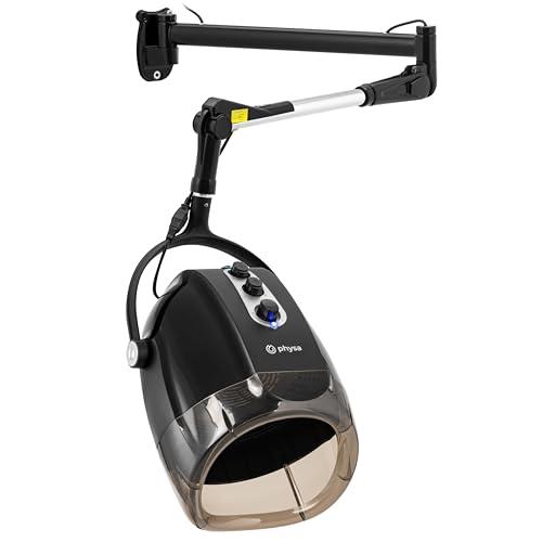 physa Asciugacapelli - a parete - con funzione ionica - 1000 W - 70 °C Cappa stendibiancheria Cuffia asciugacapelli Cuffia asciugacapelli Cofano parrucchiere