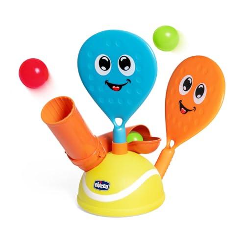 Chicco Padel Set, Gioco elettronico Padel, Include Due Racchette e 4 Palline, Allena la coordinazione Manuale e la motricità fine, Giochi Sportivi, 3-5 Anni