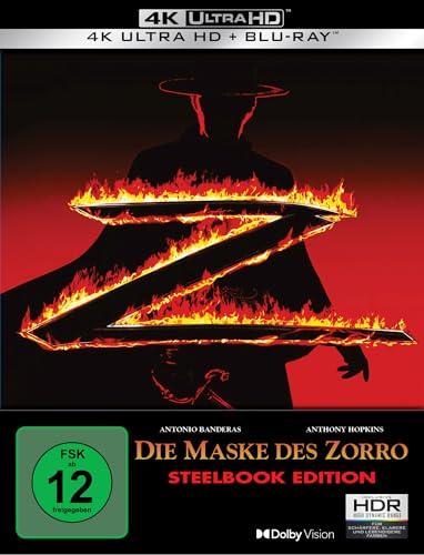 Die Maske des Zorro: 4K Ultra HD Blu-ray + Blu-ray / Limited Steelbook