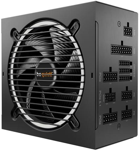 be quiet! Pure Power 12 M 1000W, compatibile ATX 3.0 e PCIe 5.0, 80 PLUS Gold, alimentatore modulare, cavo 12VHPWR incluso, ventola be quiet! da 120 mm, BN345