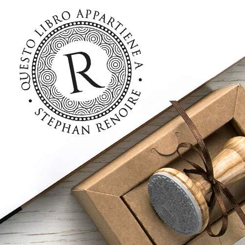 Timbri Personalizzati Iniziali Ex libris