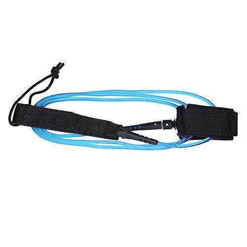 Leash Surf,Surf Guinzaglio alla Caviglia per Surf, Surf SUP Cinturino alla Caviglia per Surfboard 6FT 5.5mm Accessoro per Stand Up Paddle Board SUP Shortboard