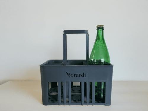 BERARDI | Cestello portabottiglie 6 posti (Grigio Antracite)