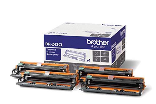 Brother DR243CL Tamburo Originale per Stampanti DCPL3550CDW, MFCL3730CDN, MFCL3750CDW, MFCL3770CDW, HLL3210CW, HLL3230CDW, HLL3270CDW, Capacità fino a 18000 Pagine, Non Contiene Toner