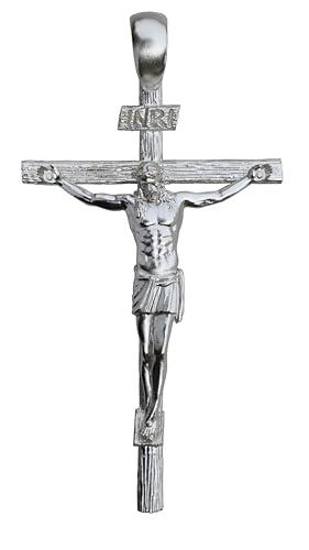 Ciondolo crocifisso in Argento 925.