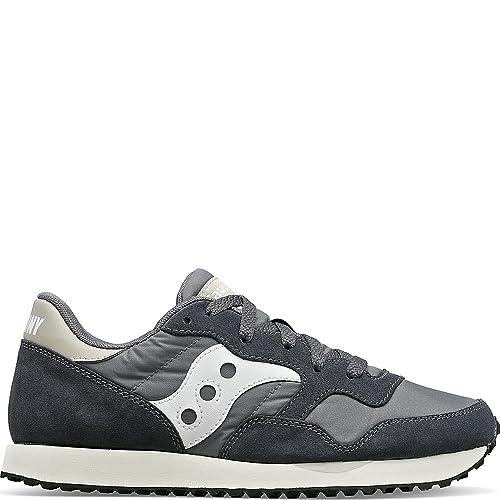 Saucony Allenatore DXN, Scarpe da Ginnastica Donna, Grigio Scuro, 42 EU