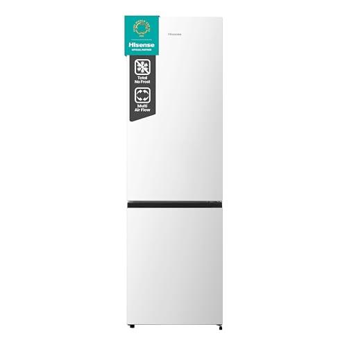 Hisense Rb329N4Awe Frigorifero Combinato A Libera Installazione, Total No Frost Con Ventilazione Multiflow, Bianco, Altezza 180 cm, Capacità Netta da 255 L