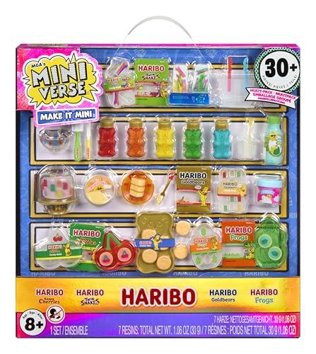 MGA's Miniverse Make It Mini Haribo Multipack - Miniature Collezionabili, Giochi in Resina Fai Da Te, Creazioni da Mescolare e Abbinare, NON Commestibili - Per Collezionisti, Età 8+