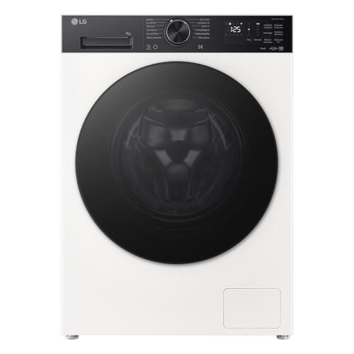 LG F2NX50S9THB Lavatrice Slim 9 kg Next AI DD, Classe A -30%, 1200 Giri, Programma AI Wash con Intelligenza Artificiale, Wi-Fi, Allergy Care, TurboWash 360, Direct Drive, Serie X5, White Black Pannel
