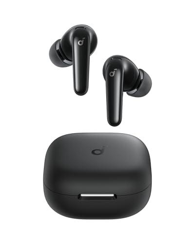 Soundcore P31i di Anker, Cancellazione adattiva rumore in tempo reale, Audio HR, Auricolari BT wireless con funzione di traduzione, 50 ore di autonomia, Cuffie BT