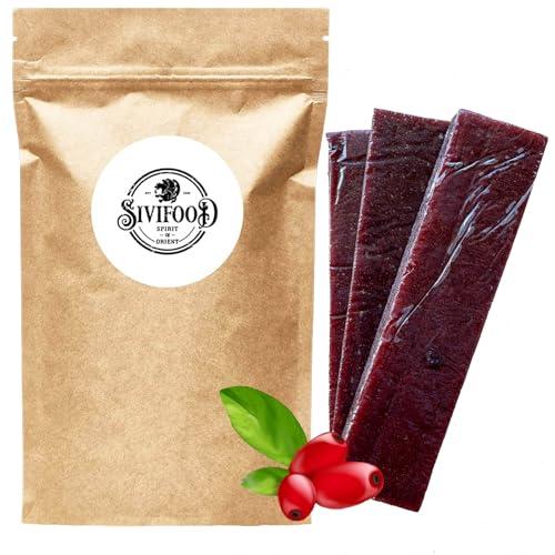 SIVIFOOD Fruit Bar Lavashak crespino confezione da 3 - pasta di frutta secca pressata in Fruit Bars Fruit Mix dolci vegani gusto melograno orientale aspro fruttato 240g